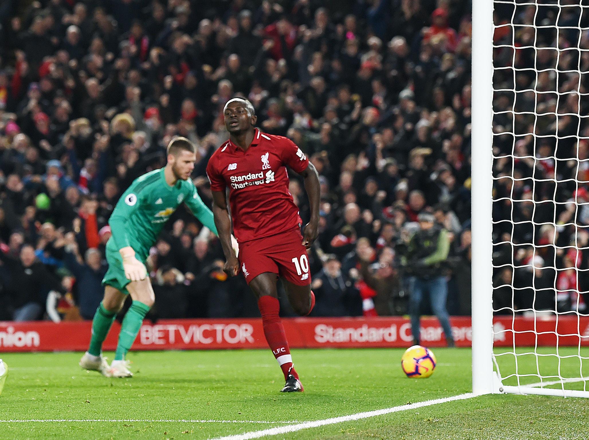 Sadio Mane opened the scoring for Liverpool