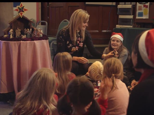 The Church of England's Christmas advert features real parishioners filmed in local churches in Hertfordshire