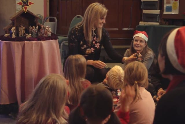 The Church of England's Christmas advert features real parishioners filmed in local churches in Hertfordshire