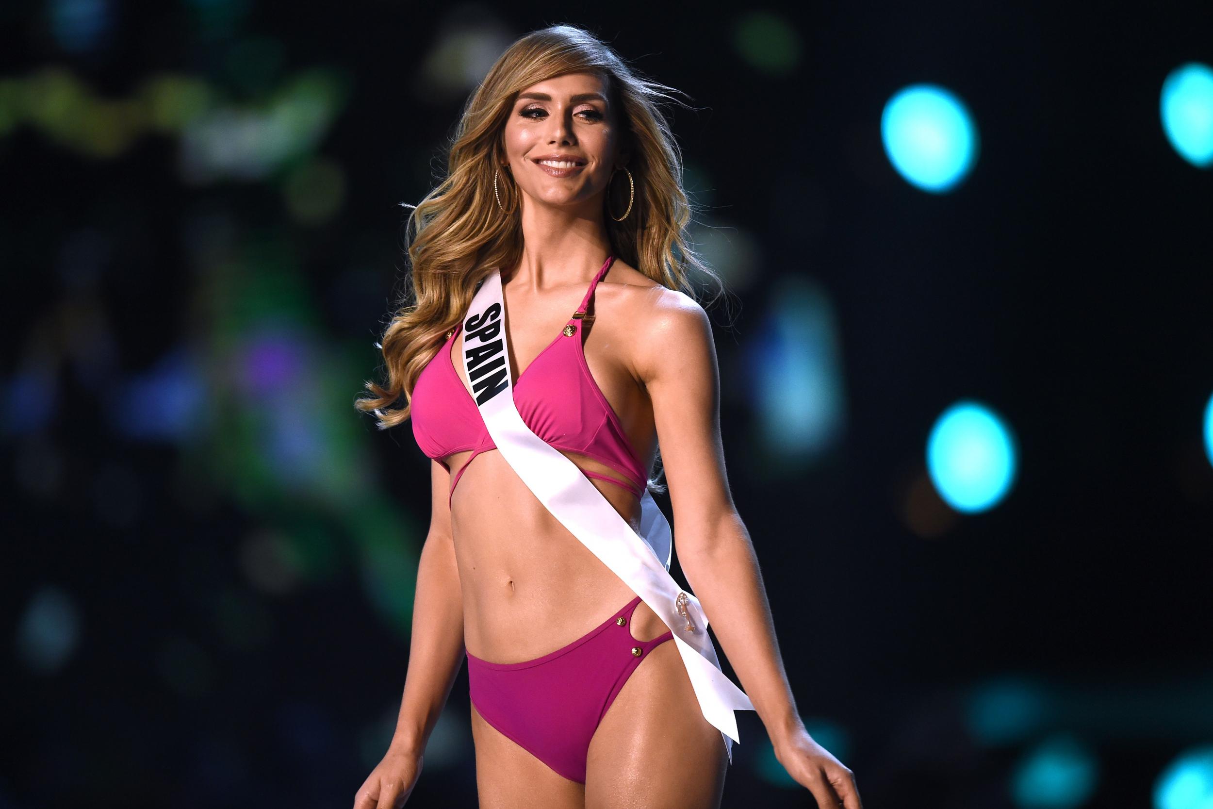 Angela Ponce representing Spain in Miss Universe 2018