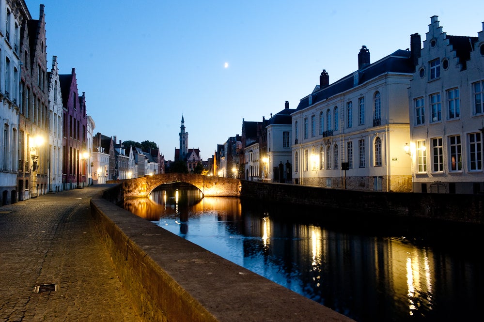 Bruges by night (B&amp;B Ambrogio)