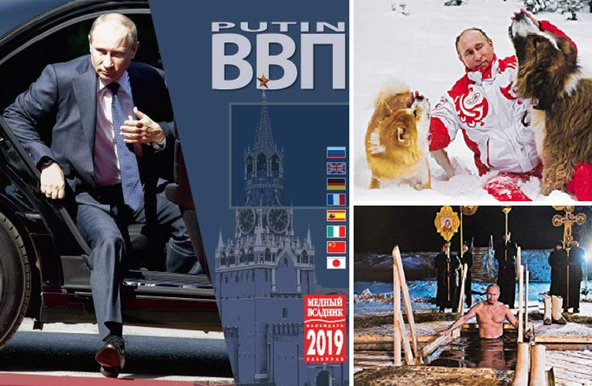 Putin calendar outselling all its rivals in Japan The Independent