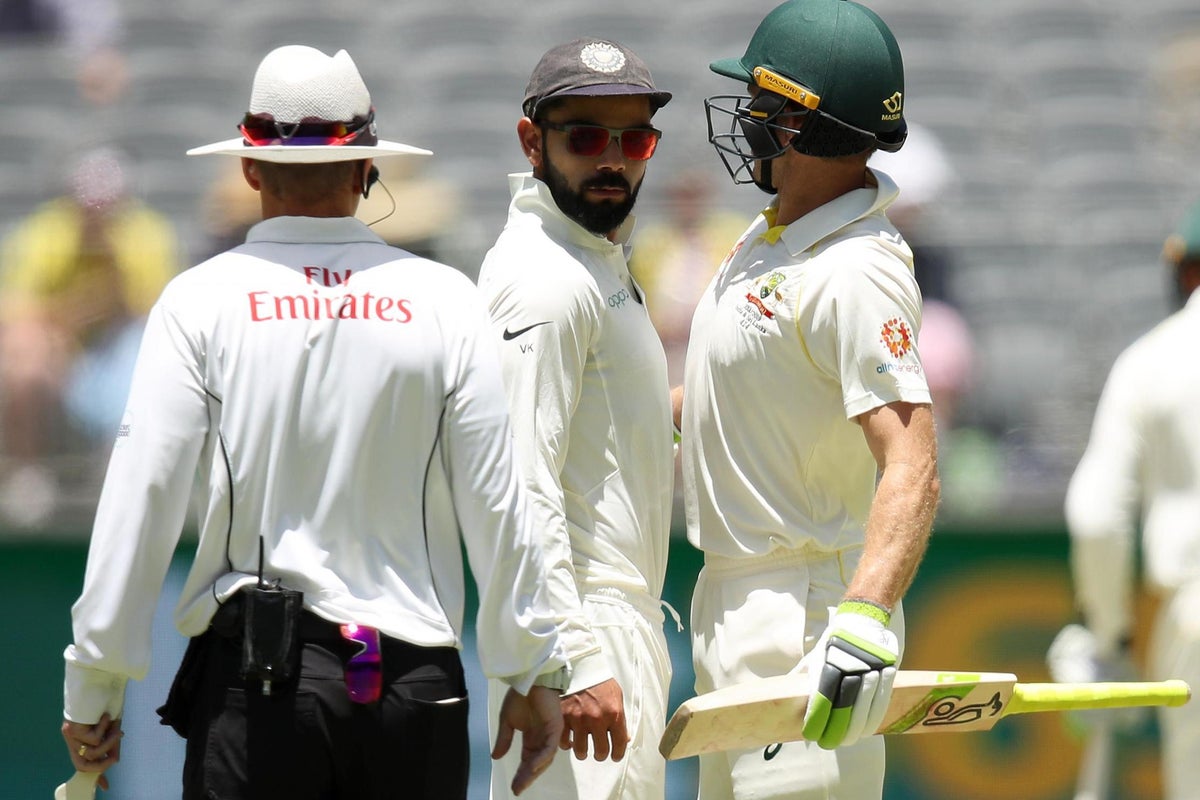 Australia vs India: Virat Kohli and Tim Paine embroiled in heated ...