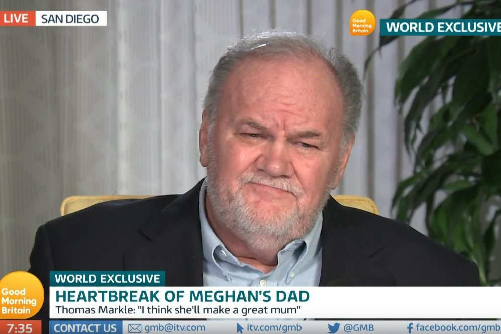 Thomas Markle reaches out to his daughter in latest interview