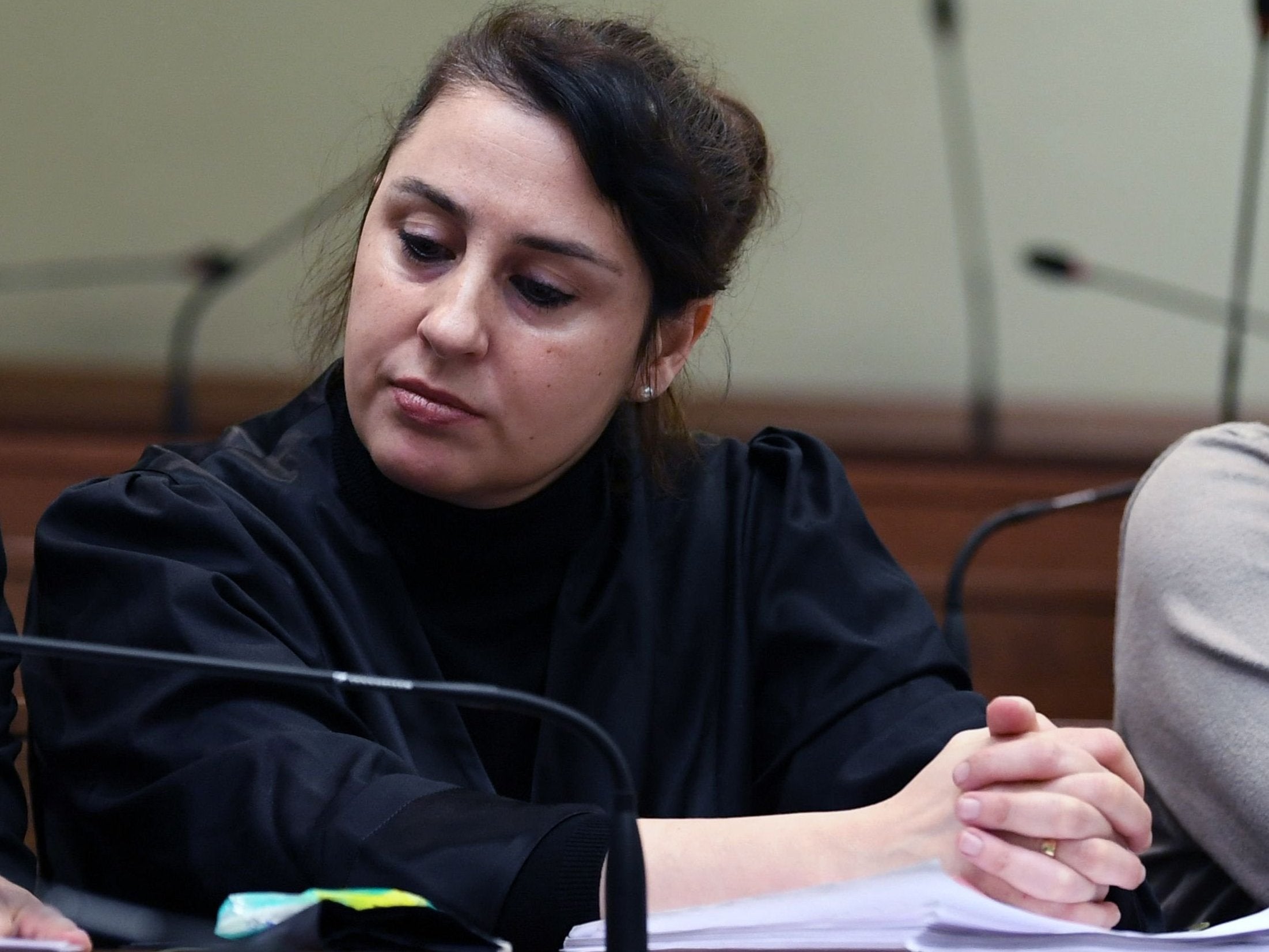 Lawyer Seda Basay-Yildiz says she has received as many as 50 threats or insults per day because of her work