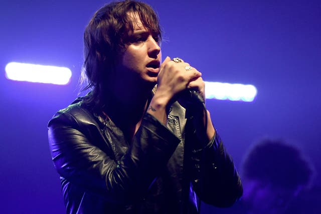 Julian Casablancas of The Strokes performs at the City of Angels benefit concert at the Wiltern on 25 July, 2016 in Los Angeles, California.
