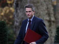 Russia dubs Gavin Williamson ‘minister for war’ in fresh controversy