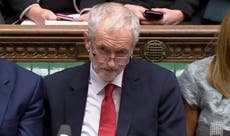 Live: Corbyn under fire over ‘stupid woman’ remark in heated PMQs