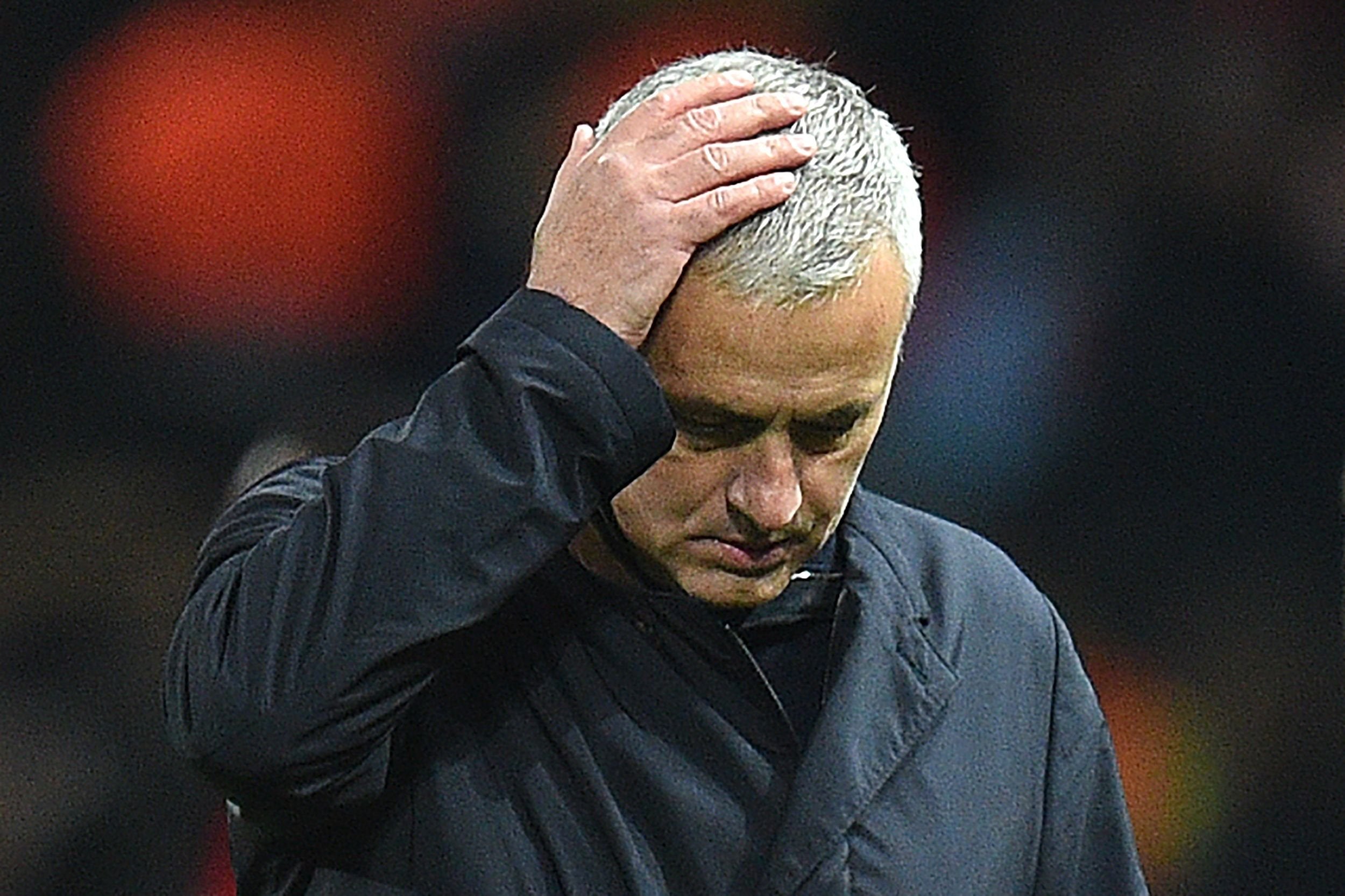 Mourinho's final match as United manager came in a 3-1 loss to Liverpool (AFP/Getty)