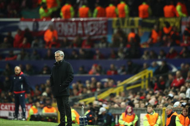 Jose Mourinho and Man United were eliminated from the Champions League by Sevilla