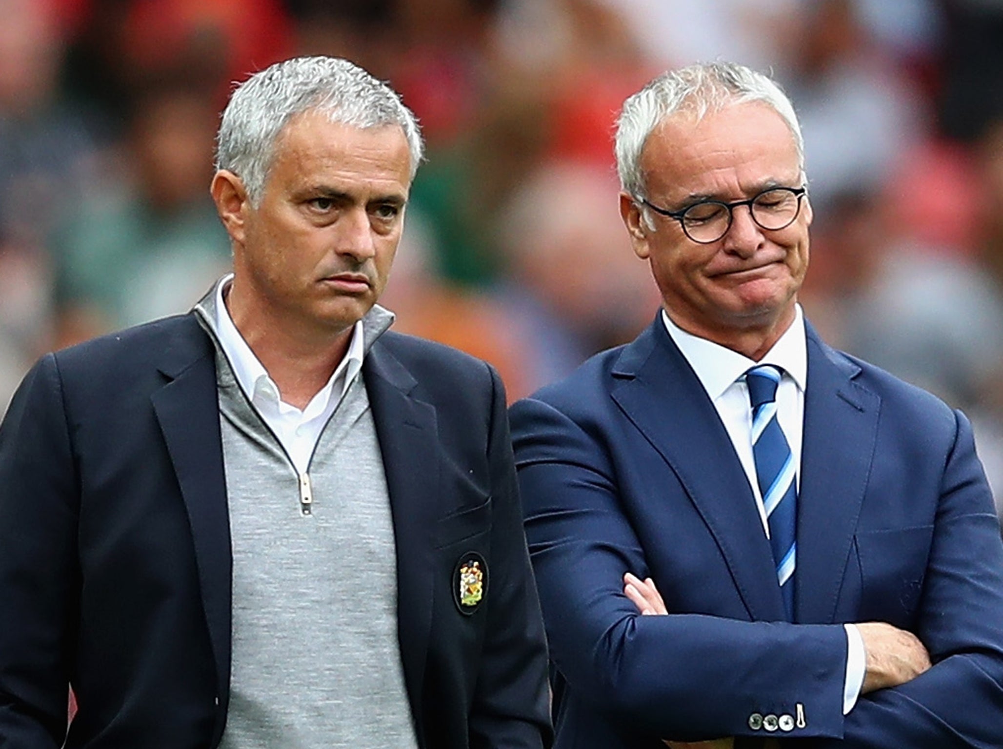 With Claudio Ranieri
