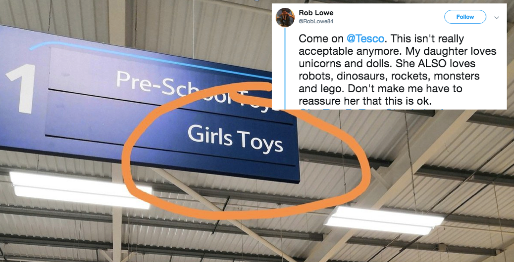tesco girls toys