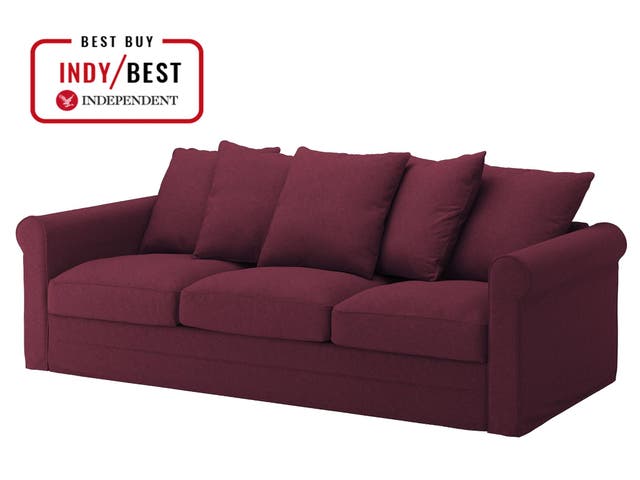 8 Best 3 Seater Sofas The Independent, Ikea Leather Sofa Cushion Replacement