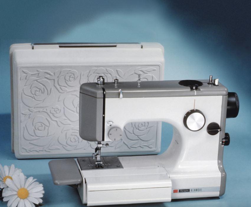 This travel sewing machine circa 1978 was one of 750 things Harrison designed