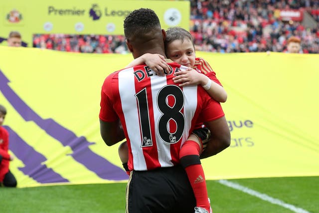 Jermain Defoe received a touching phone call from Jose Mourinho after Bradley Lowery passed away