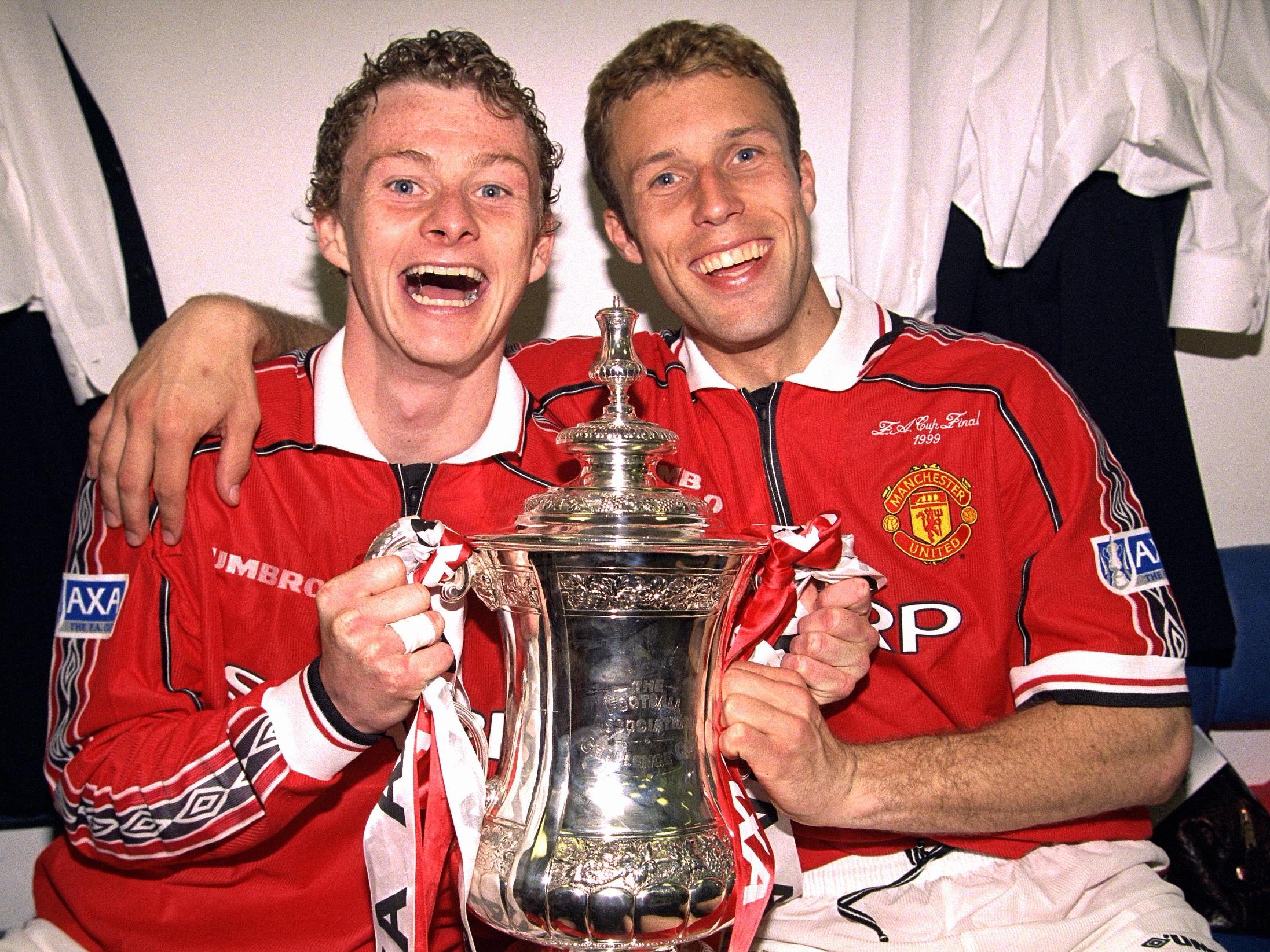 Solskjaer enjoyed a glittering playing career at Old Trafford