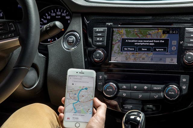 Many smartphones allow motorists to track the location of their car from an app