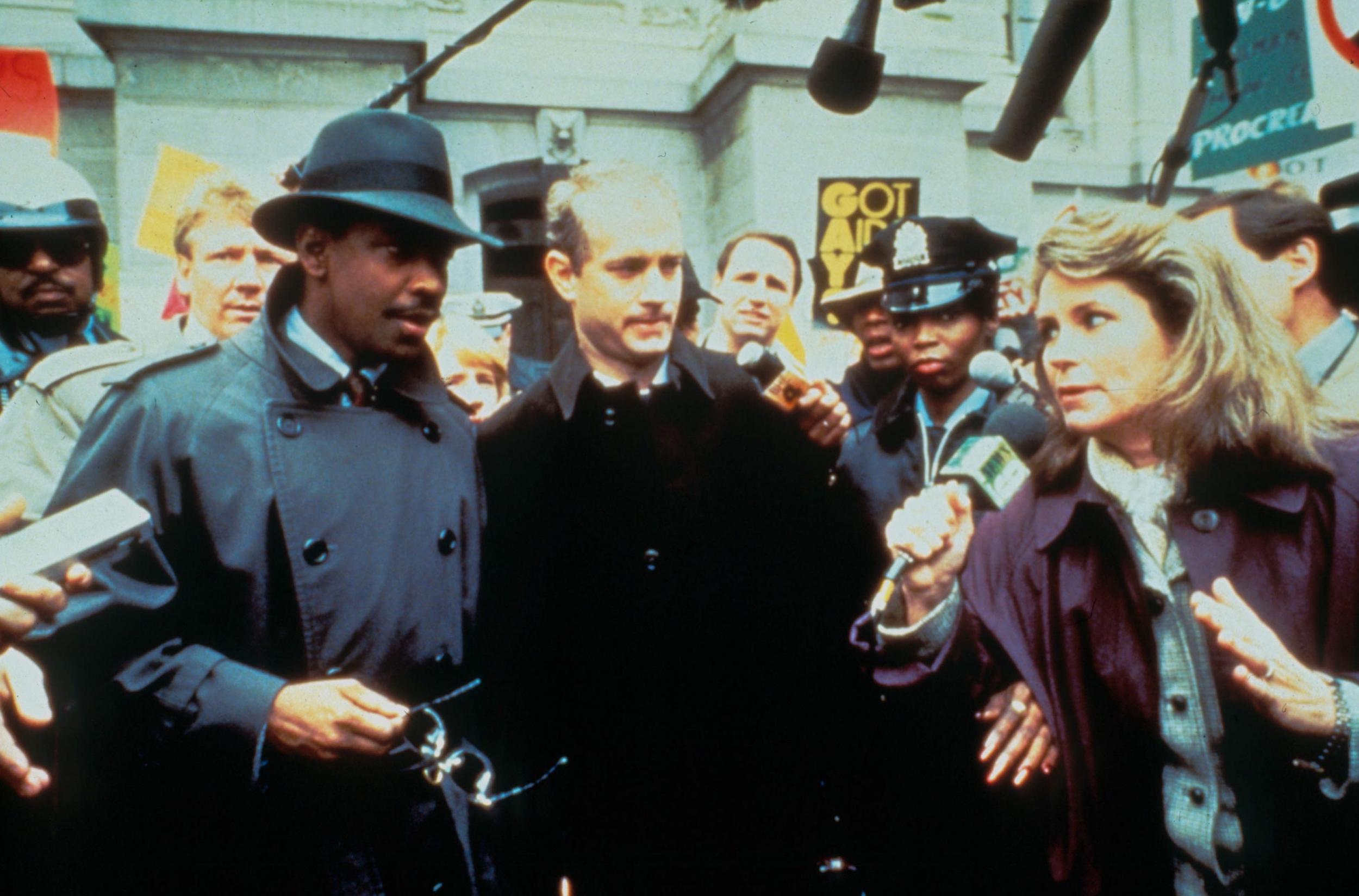 Denzel Washington and Tom Hanks in 'Philadelphia'