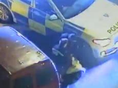 Drunk driver drives wrong way down M4 before colliding with police car