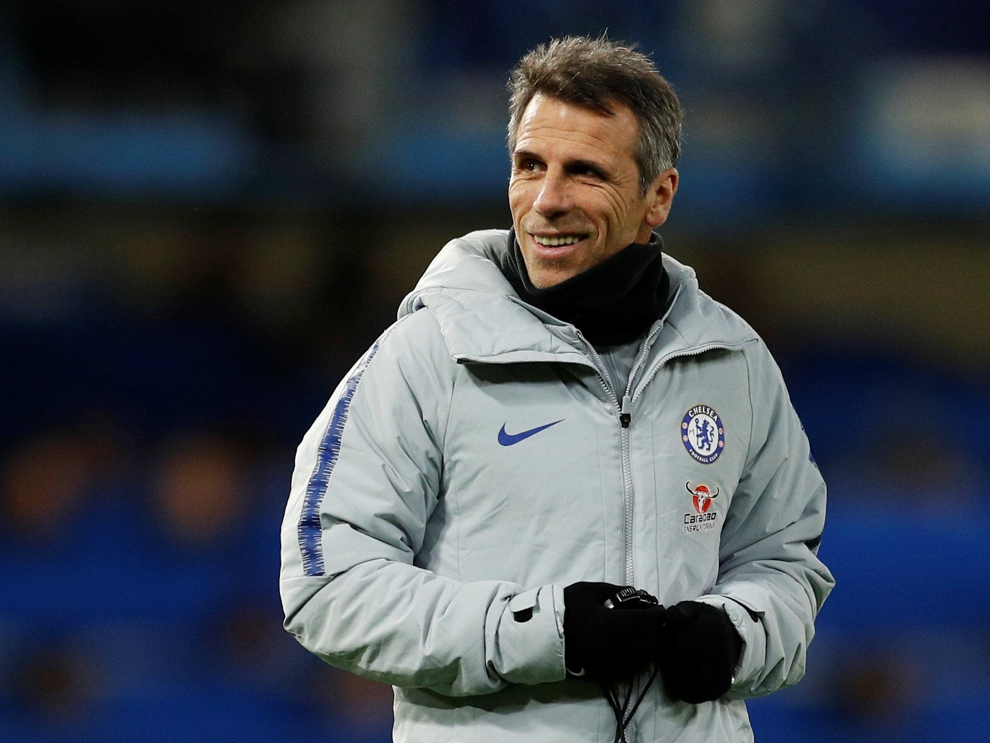 Gianfranco Zola called on Chelsea fans to behave when they visit Wembley