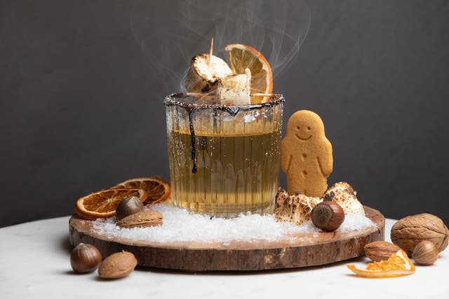 Get the festive tingles with a Hot Gin & Gingerbread at Bōkan