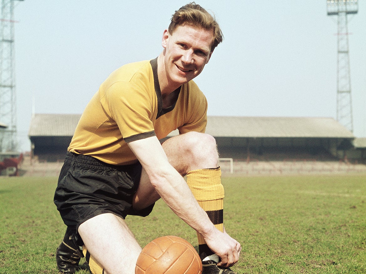 Bill Slater Footballer who won three league titles and one FA Cup with Wolves and earned 12 England caps The Independent The Independent photo