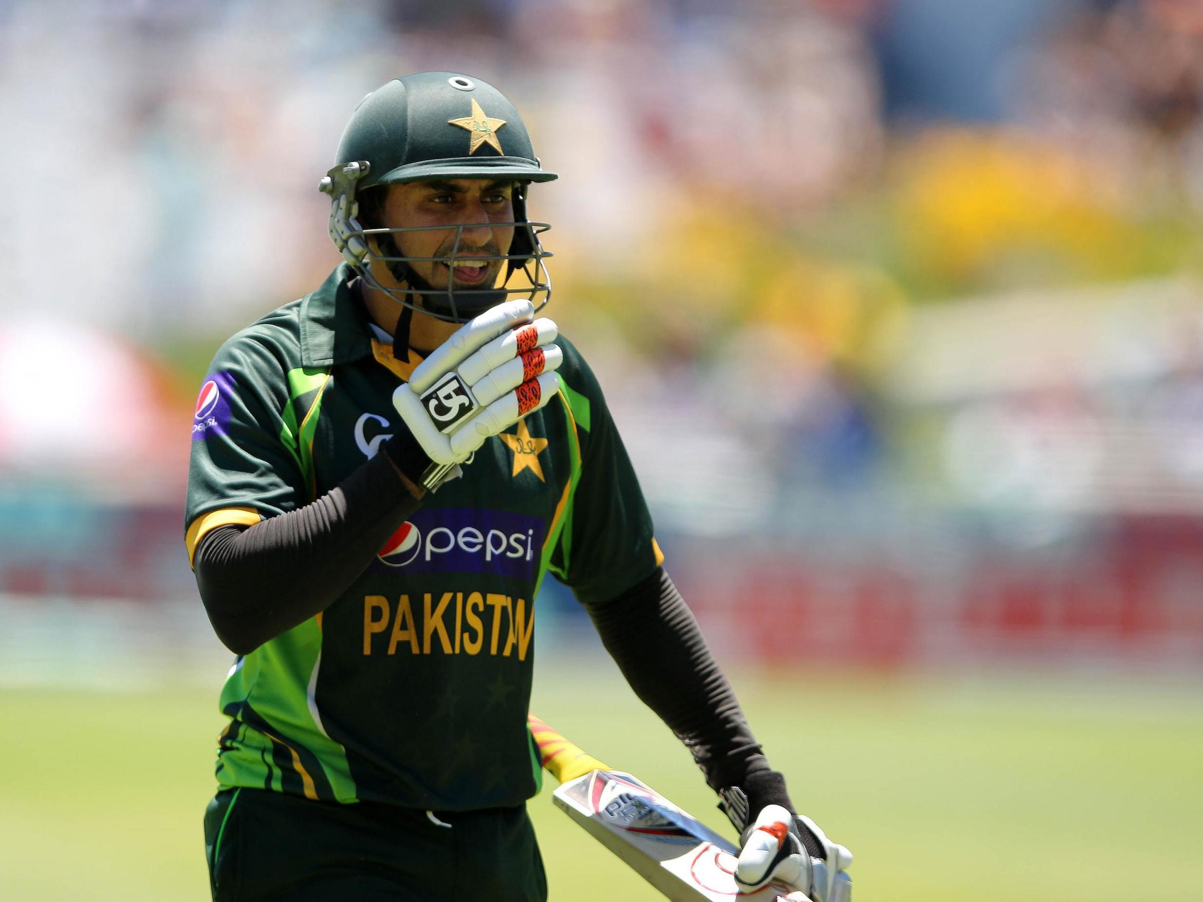 Nasir Jamshed during his playing days for Pakistan