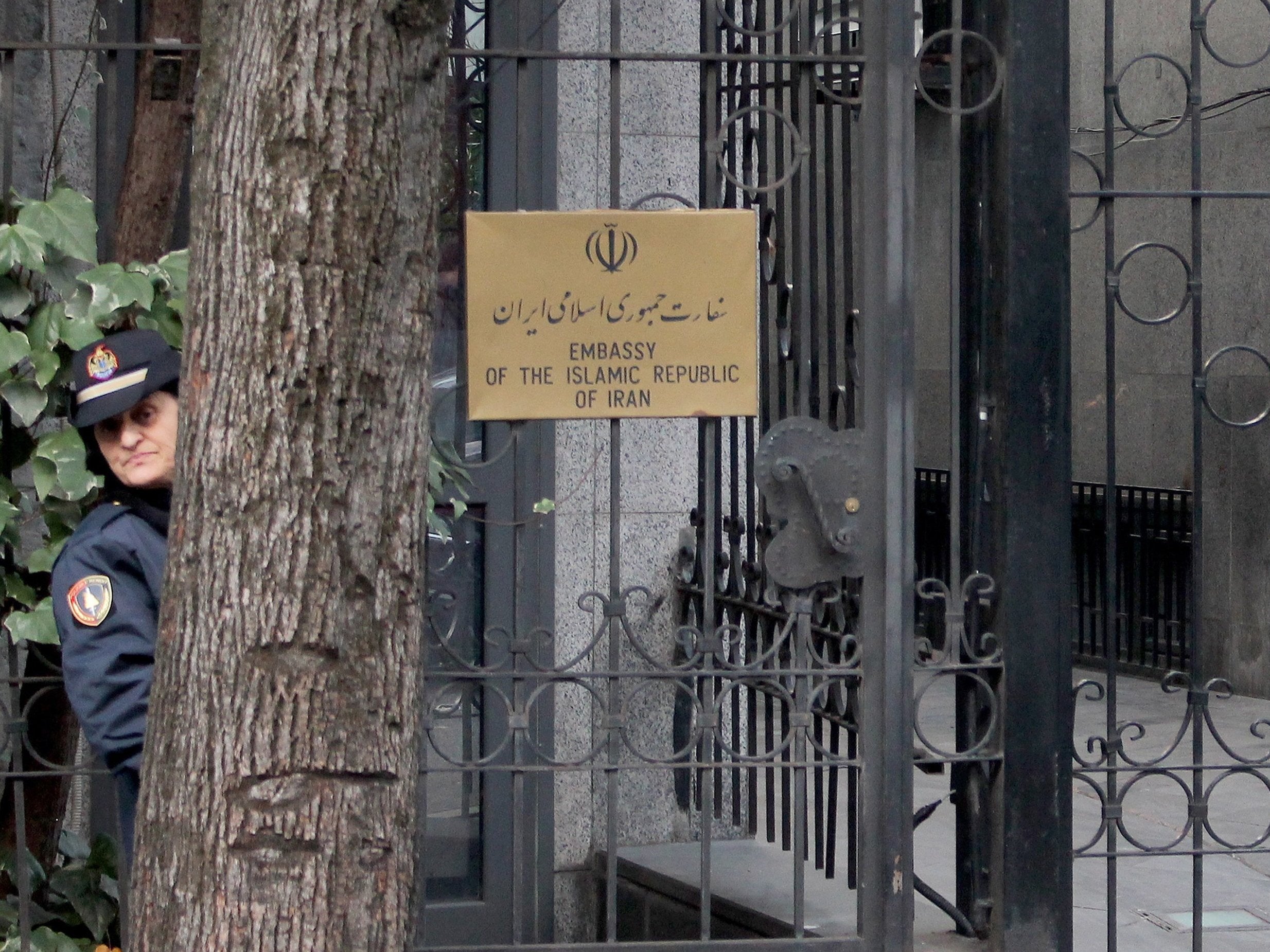 Iran's Embassy premises in Tirana, Albania