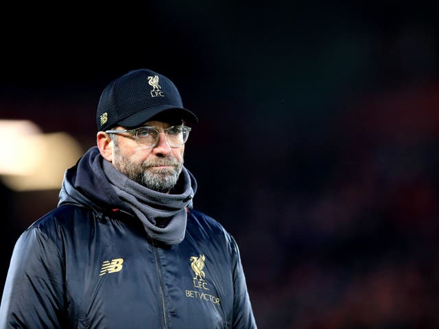 Jurgen Klopp suggested just four days of football action
