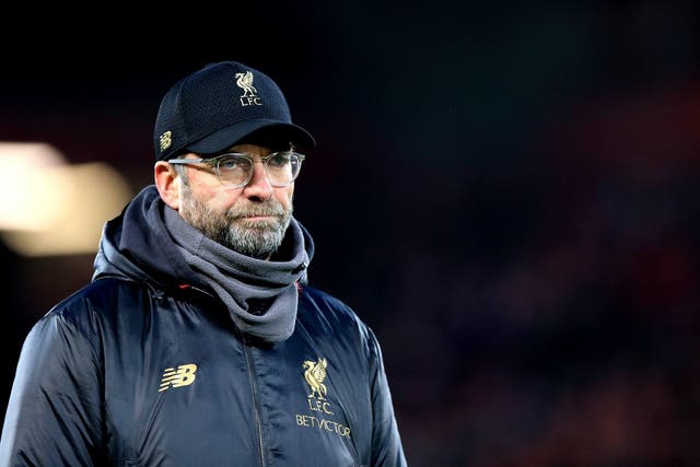 Jurgen Klopp suggested just four days of football action