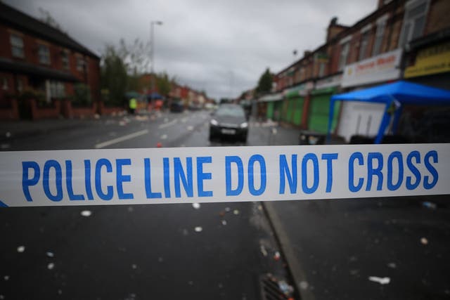 West Yorkshire Police said officers were called to reports of a disturbance in Robb Street, Beeston