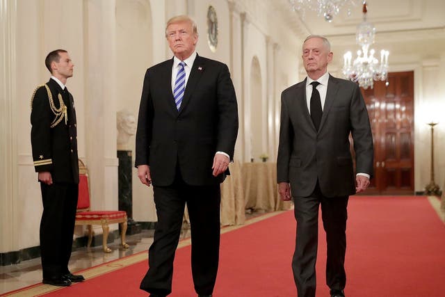 General Mattis has resigned for honourable reasons. He put it politely in his resignation letter, and honestly – he and the president differ on important issues of policy