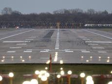 Gatwick Airport opens runway for 'limited number' of flights