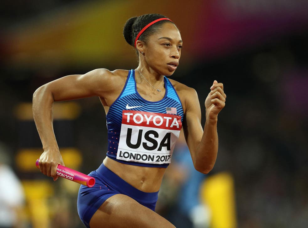 Allyson Felix gave birth to her daughter Camryn on 28 November at 32 weeks
