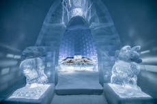 This is what it’s like to spend a night sleeping on ice in -5C