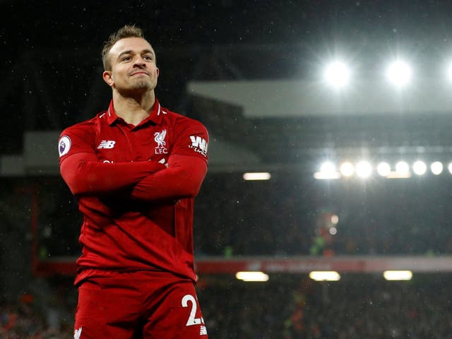 Xherdan Shaqiri has received messages from friends blaming him for getting Jose Mourinho sacked