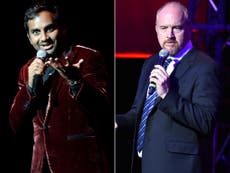 Should Aziz Ansari and Louis CK talk about accusations on stage? 