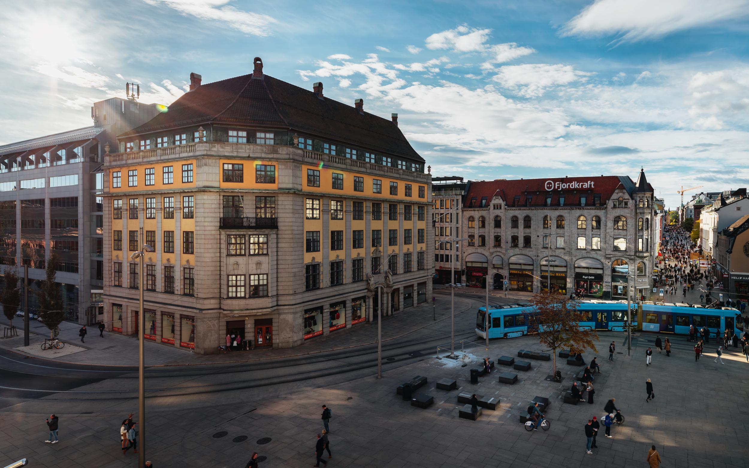 Arty Amerikalinjen in Oslo takes over the former offices of Norwegian American Line