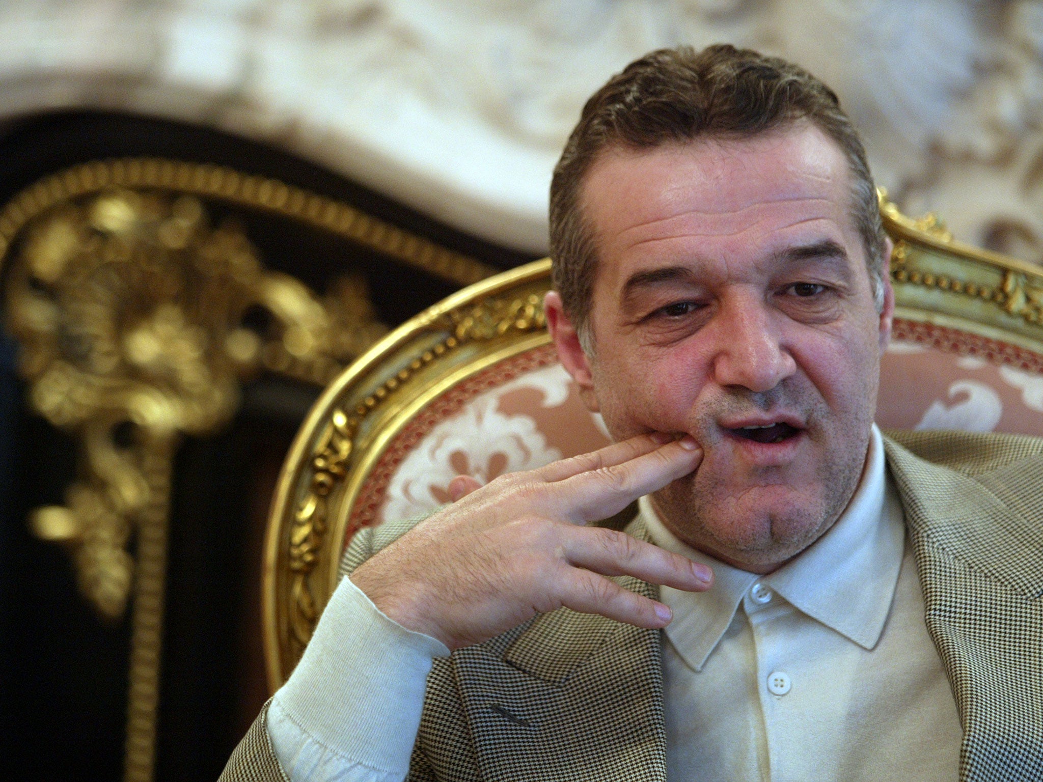 Becali has made previous deplorable comments about race, gender and sexuality