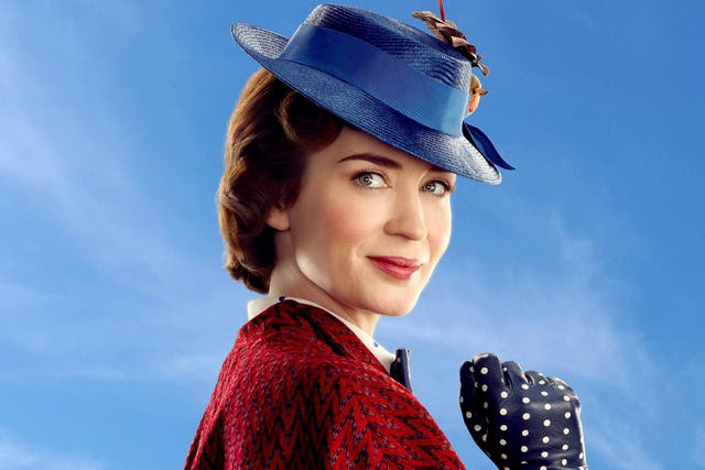 Emily Blunt as Mary Poppins in Disney sequel 'Mary Poppins Returns' 