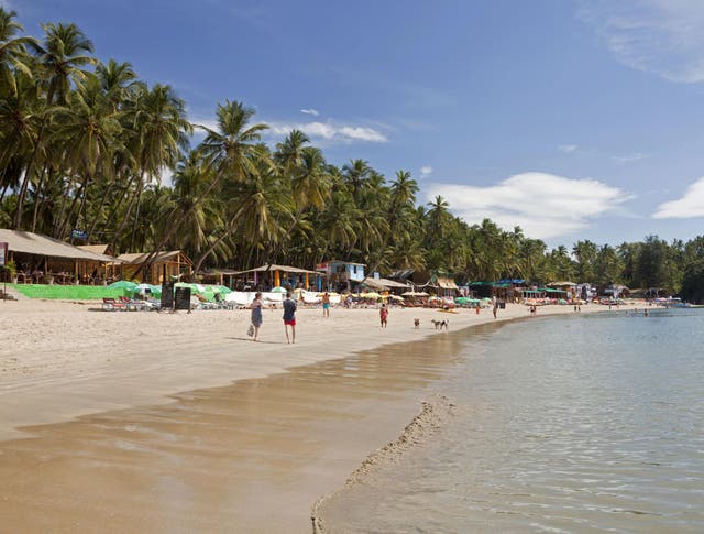 A British woman was raped near to Palolem beach in Goa