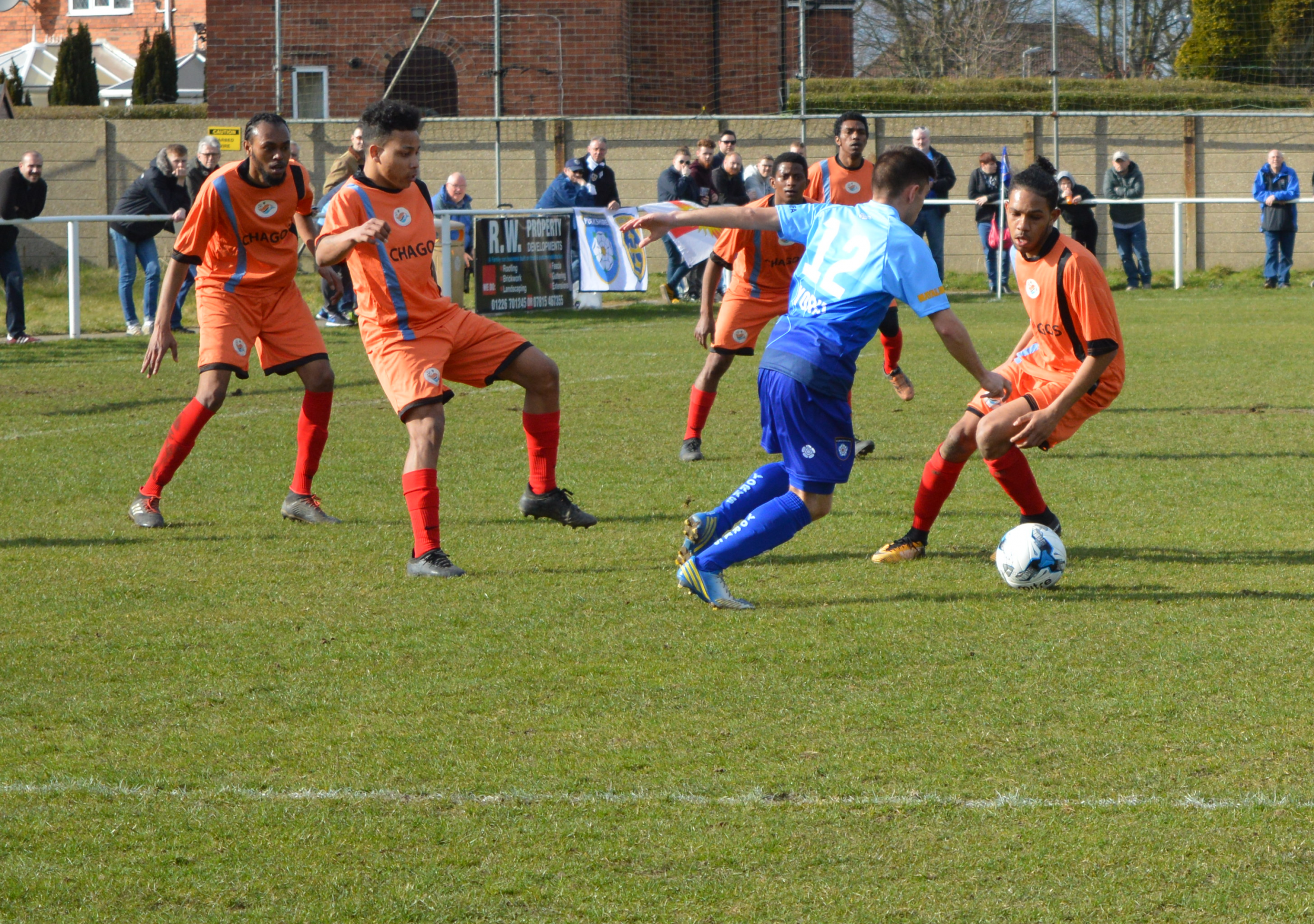 Yorkshire in action against Panjab (Kim O’Brien Jones)