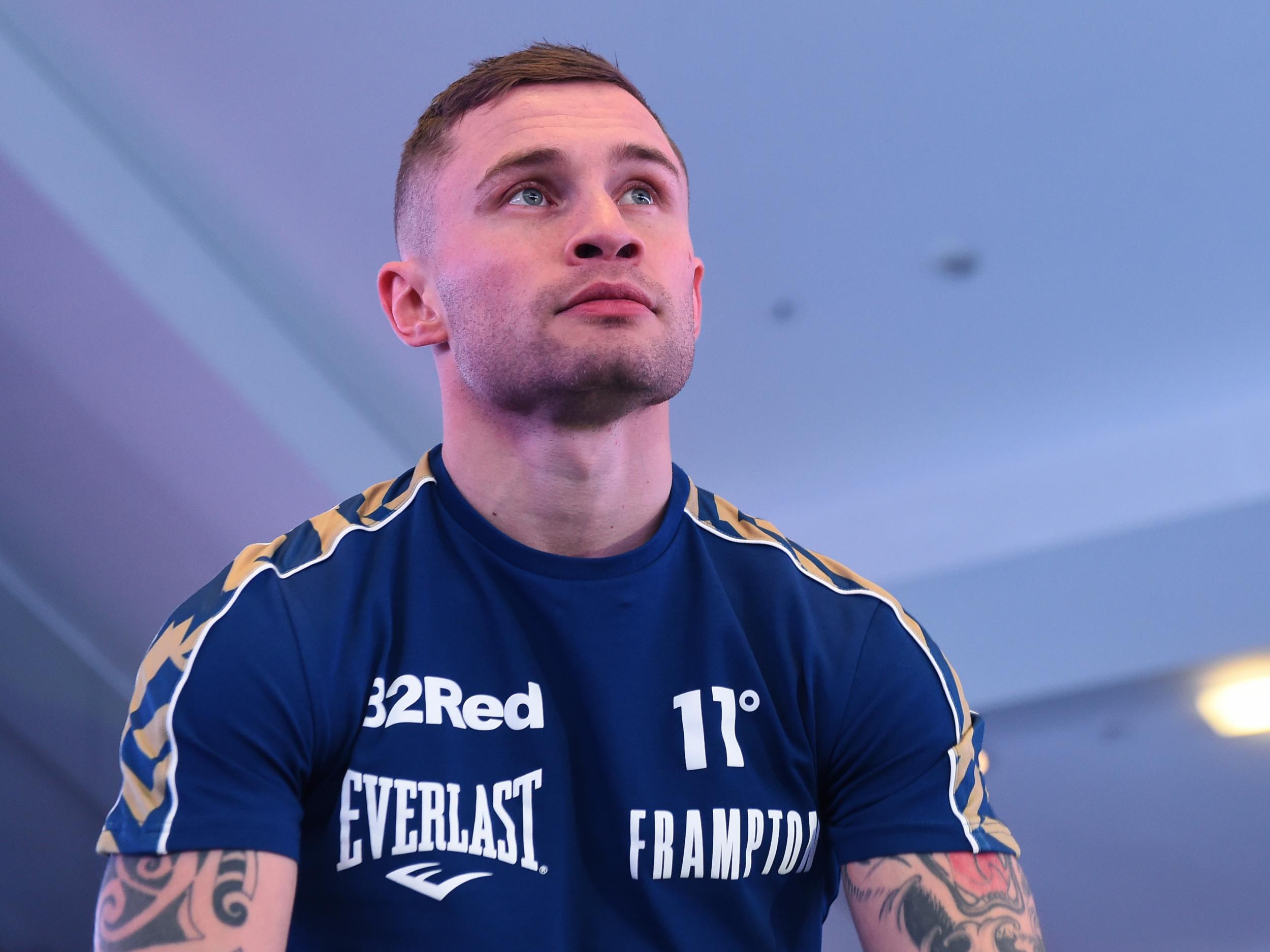 Frampton believes beating Warrington is the next step in his return to the top