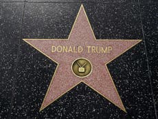 Trump's Hollywood Walk of Fame star vandalised again- with swastikas