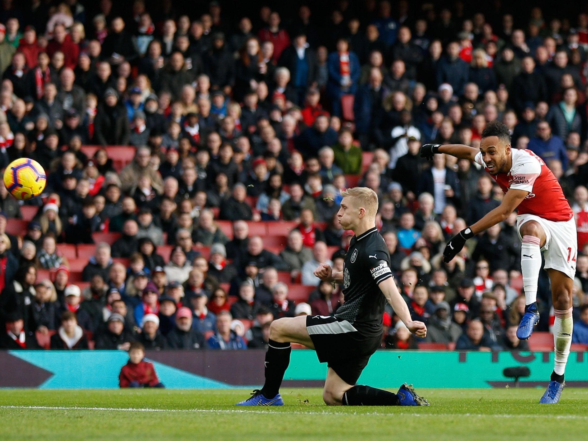 Sokratis has backed Aubameyang to win the Golden Boot (AFP/Getty)