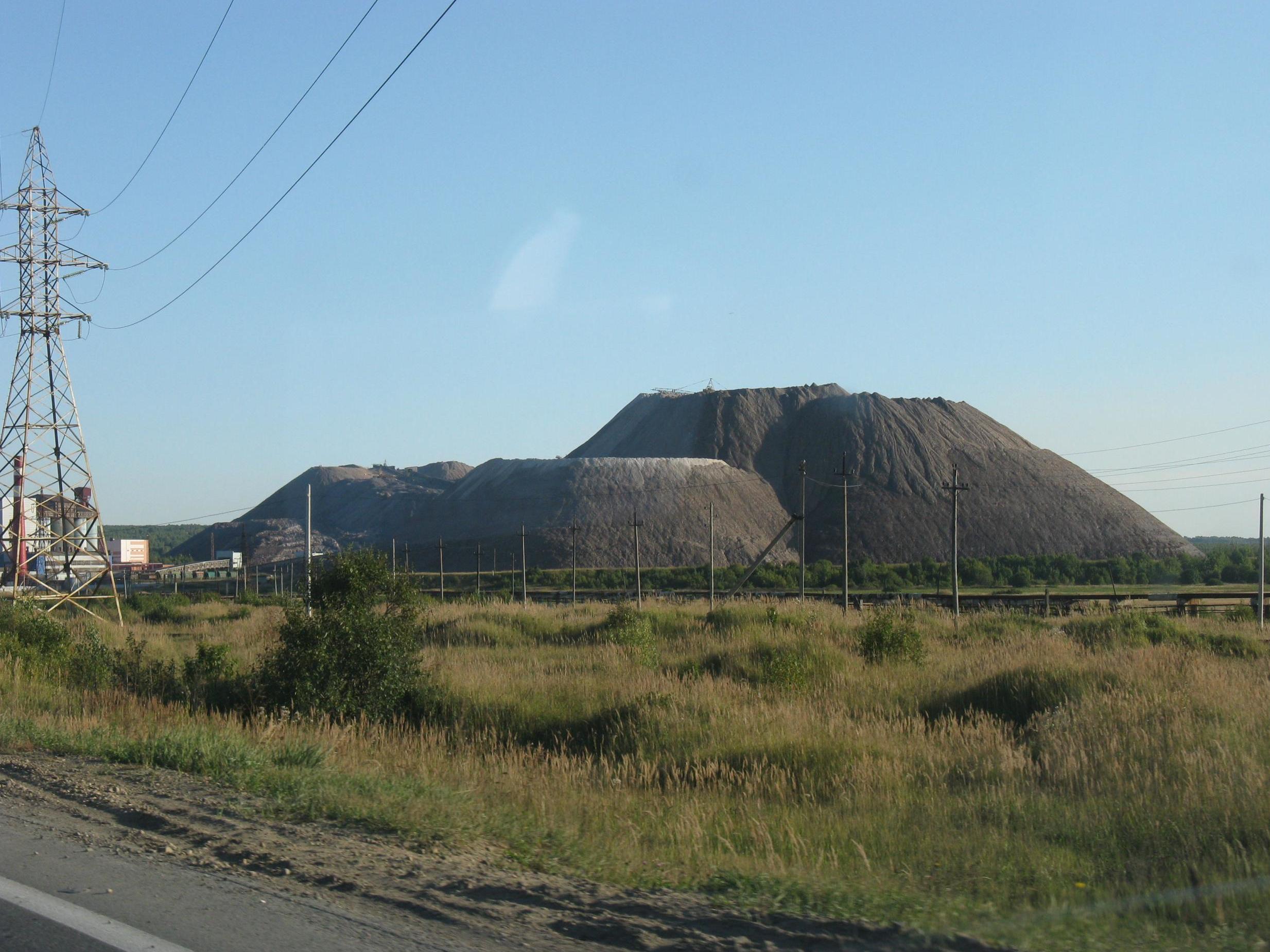 Uralkali potash mines in Solikamsk
