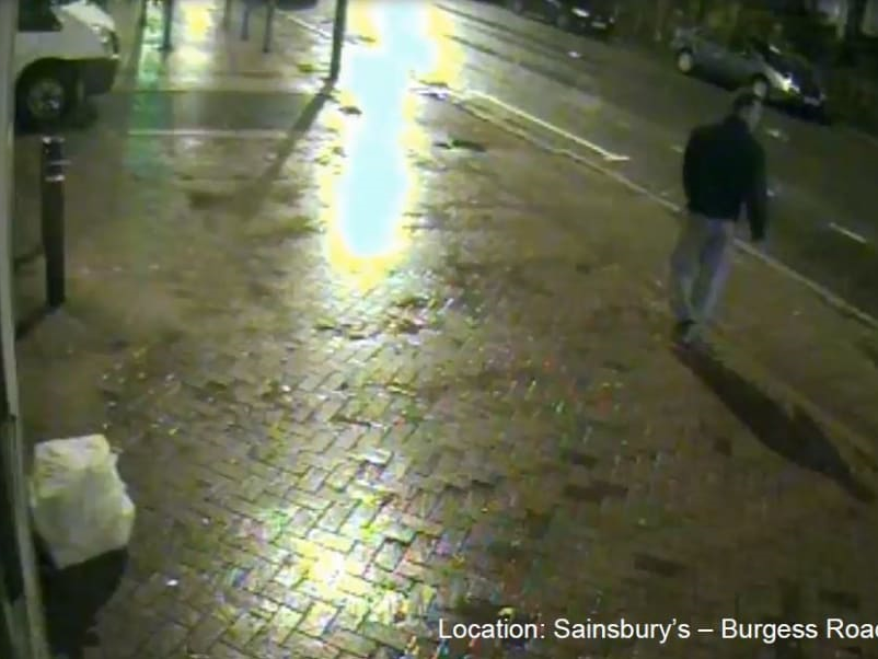 CCTV footage shows man wanted in connection with Southampton park rape