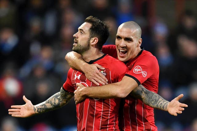 Danny Ings added Southampton's second goal from the penalty spot