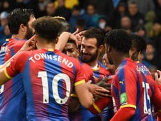 City rocked by Crystal Palace to hand Liverpool the edge in title race