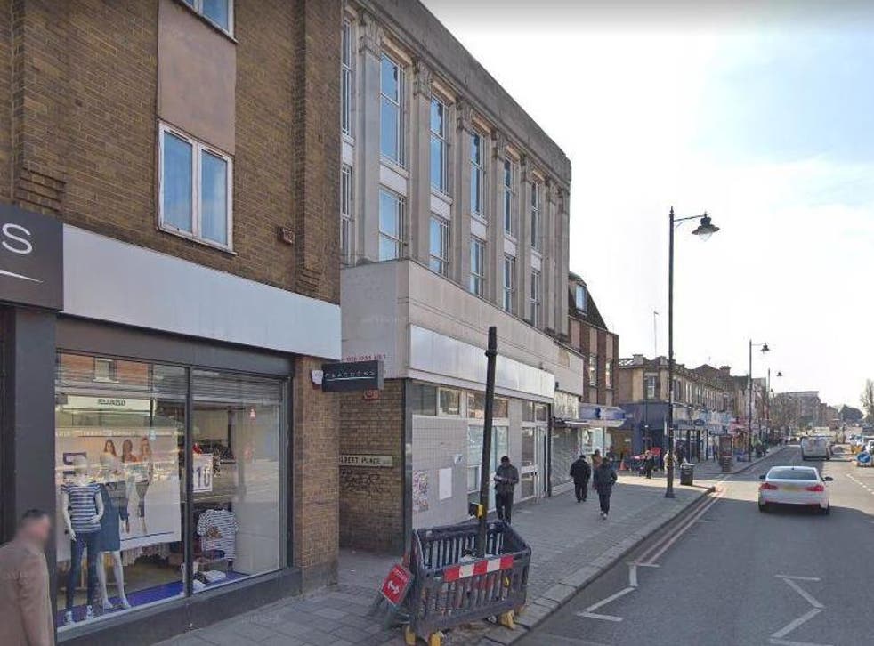 A man in his 20s was found stabbed in Albert Place off Tottenham High Road in the London borough of Haringey